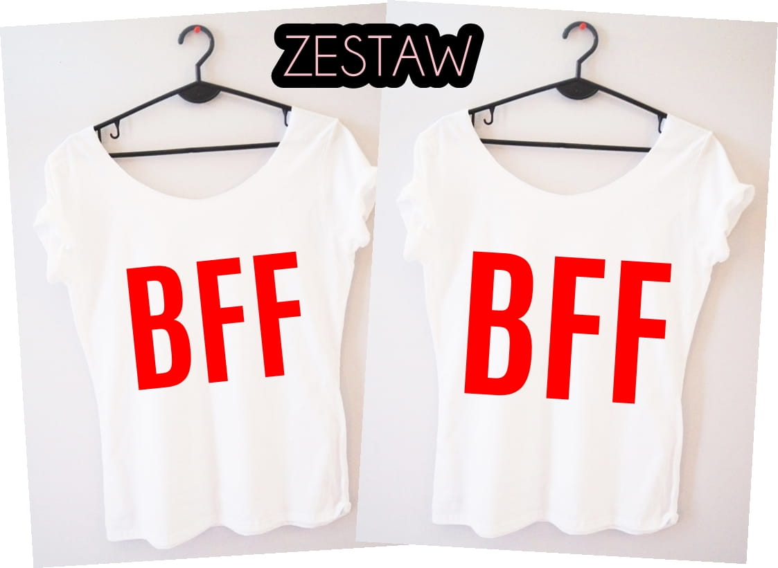 Zestaw koszulek dla przyjaciółek