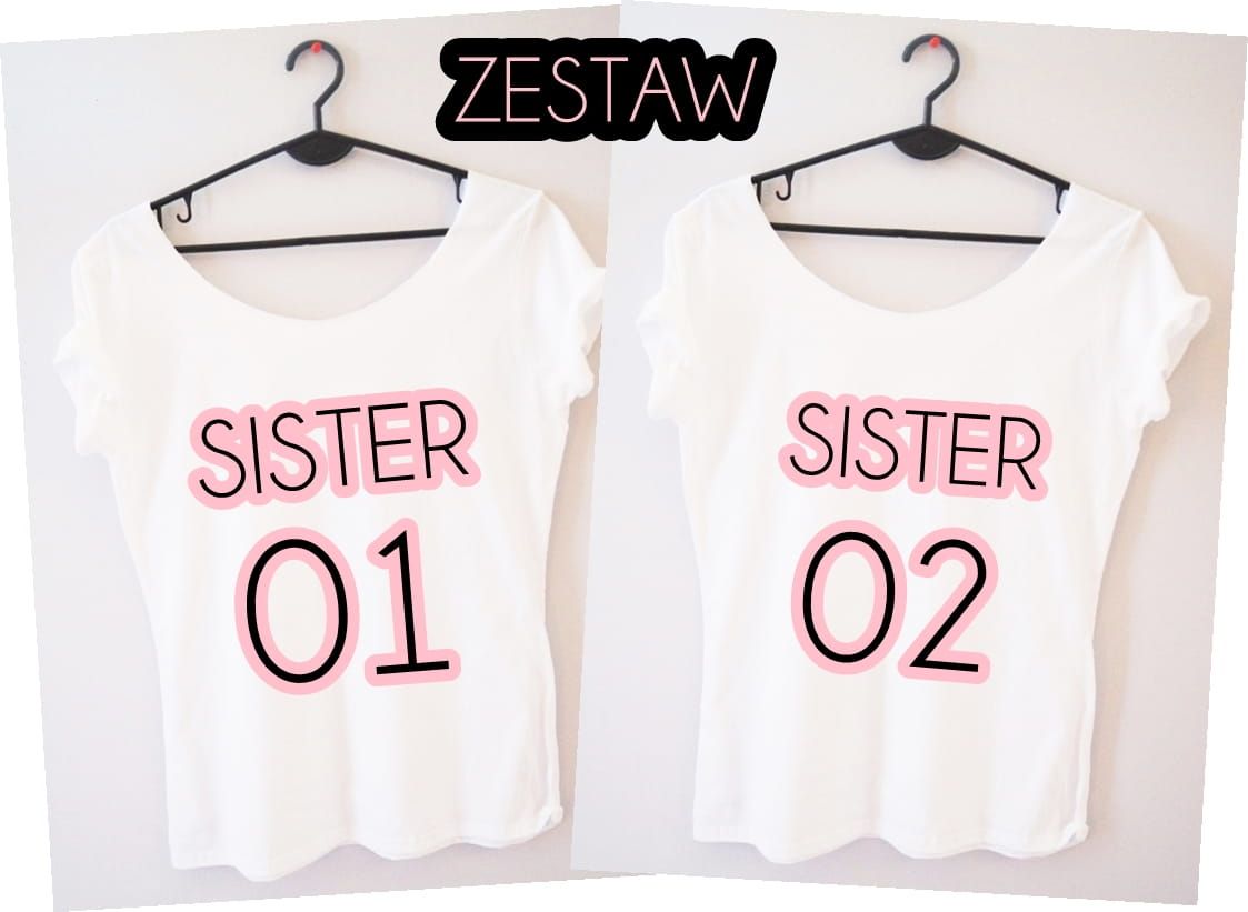 Zestaw koszulek dla przyjaciółek