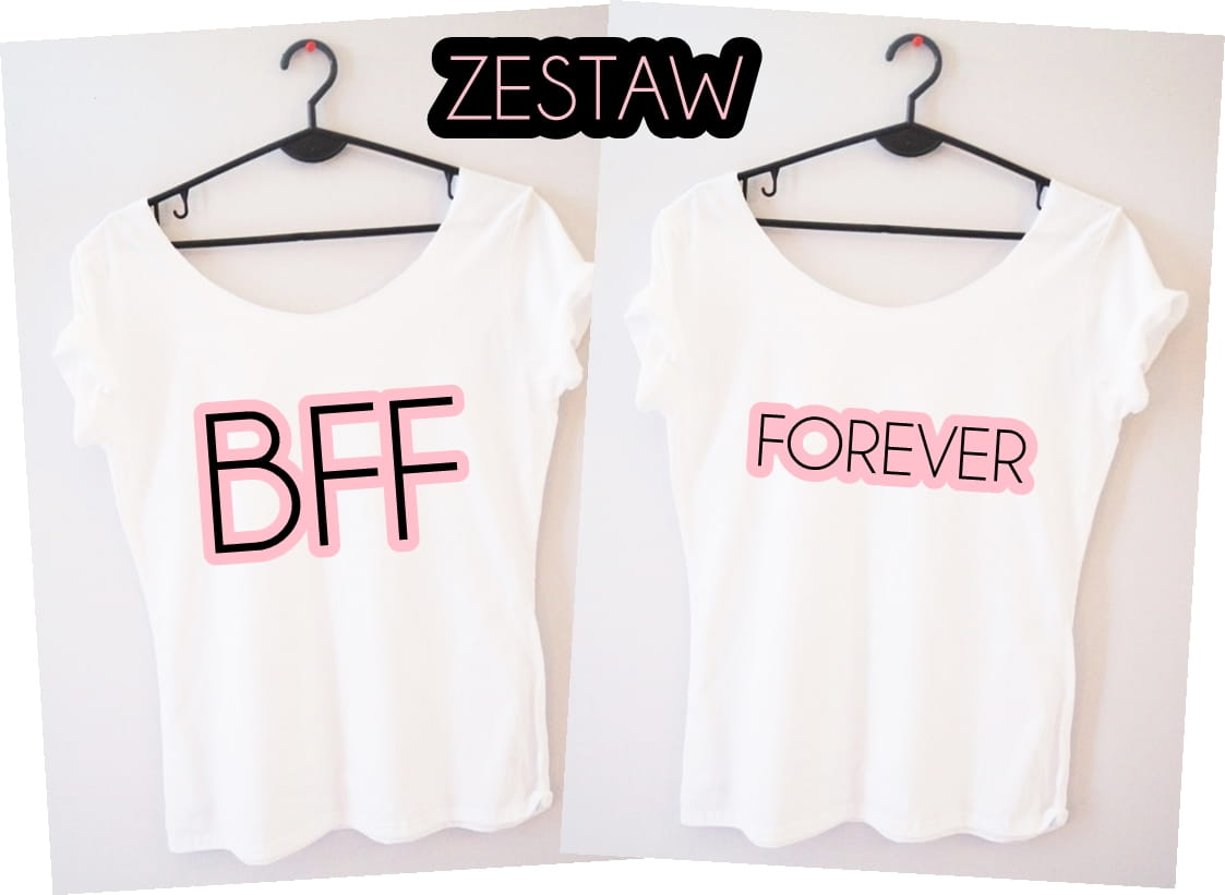 Zestaw koszulek dla przyjaciółek