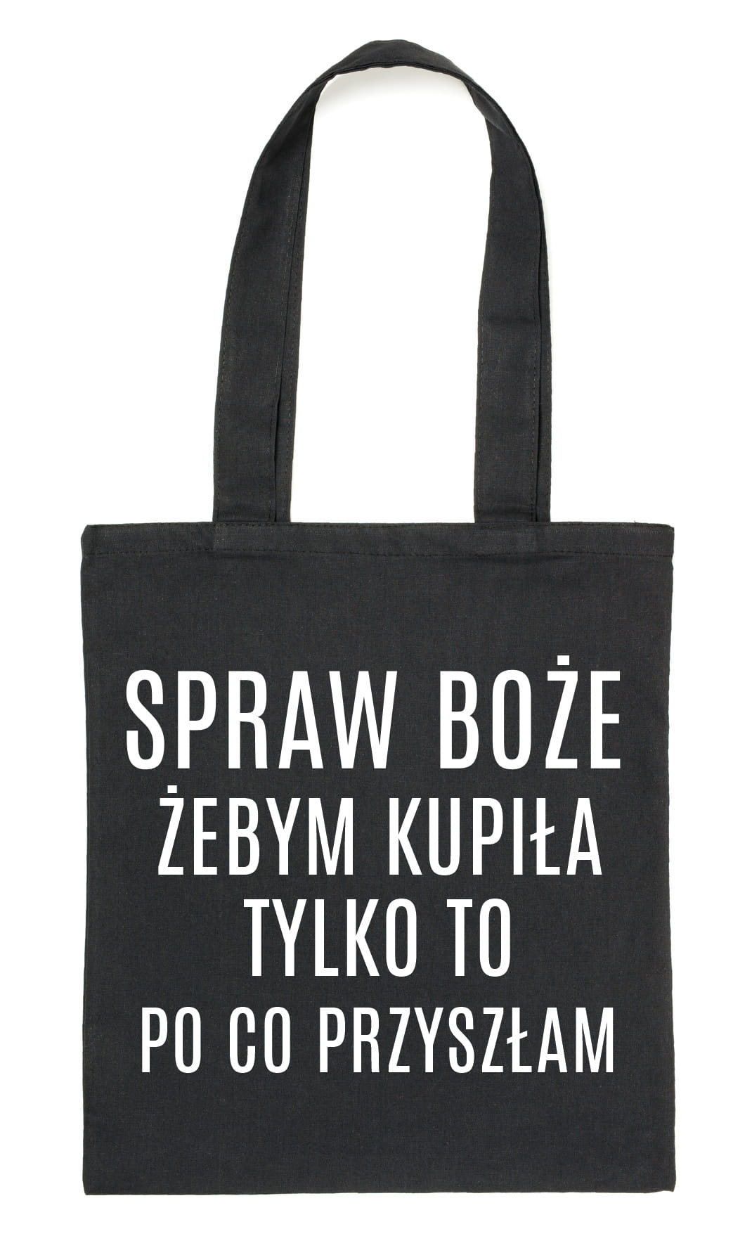 Czarny Shopper