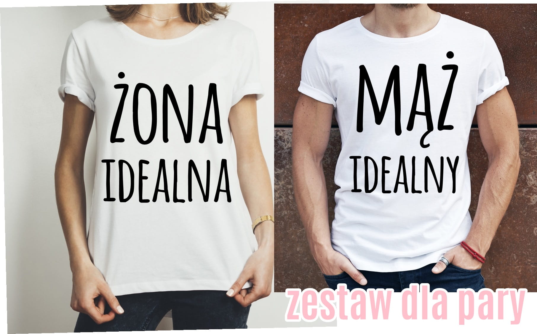 Zestaw dla pary - 2 koszulki