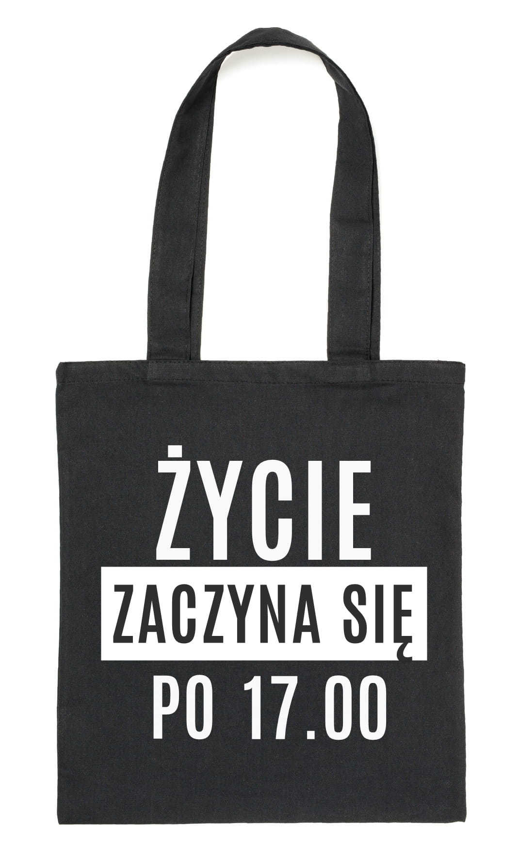 Czarny Shopper