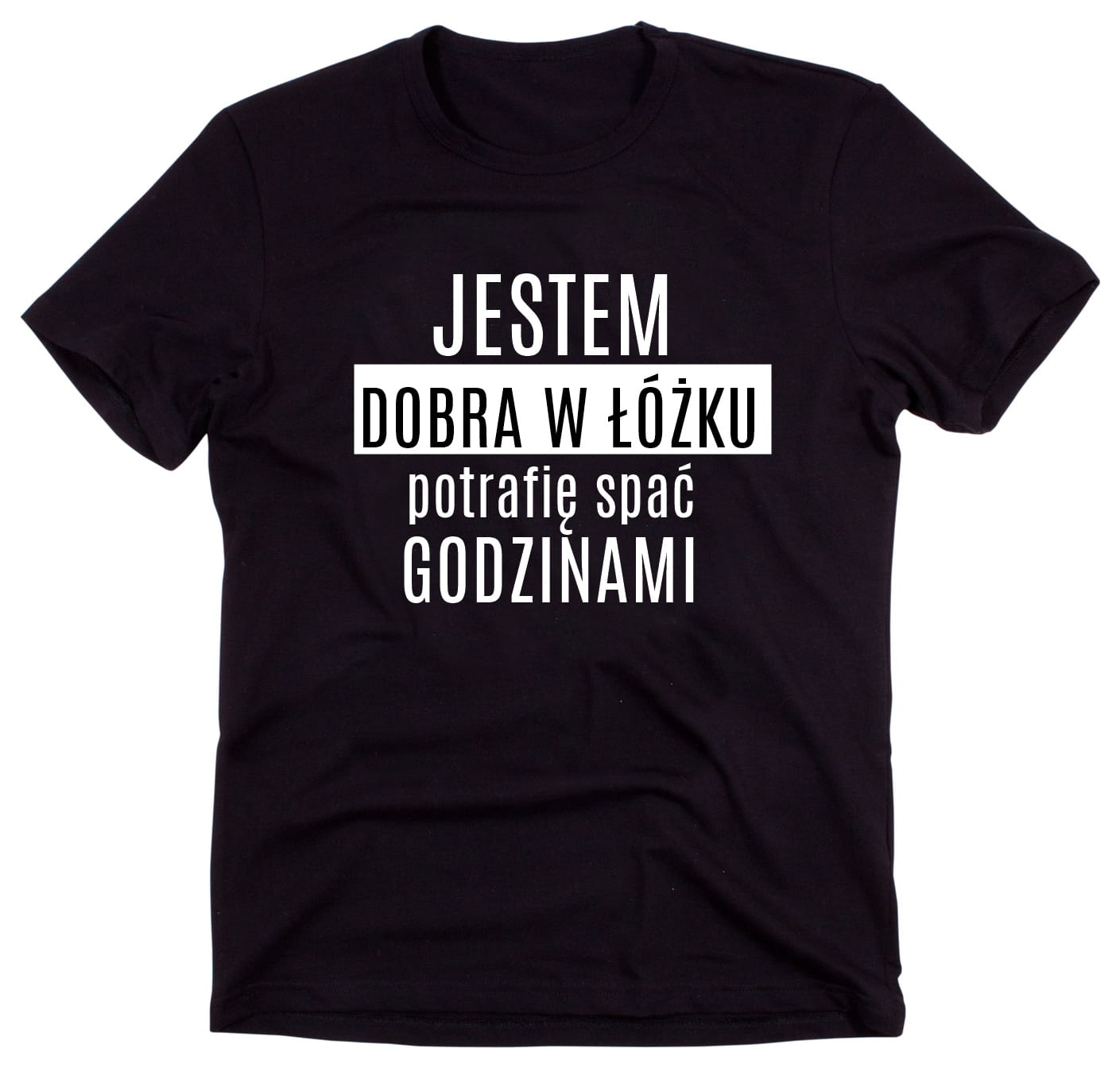 Czarny Klasyczny T-shirt 
