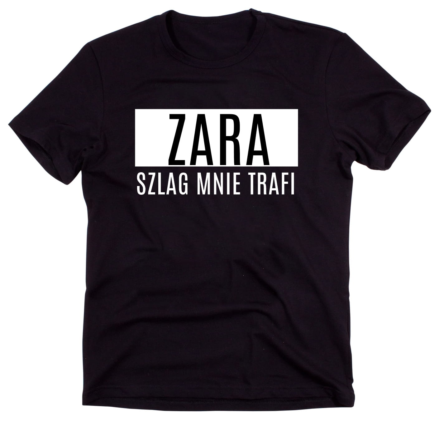 Czarny Klasyczny T-shirt 