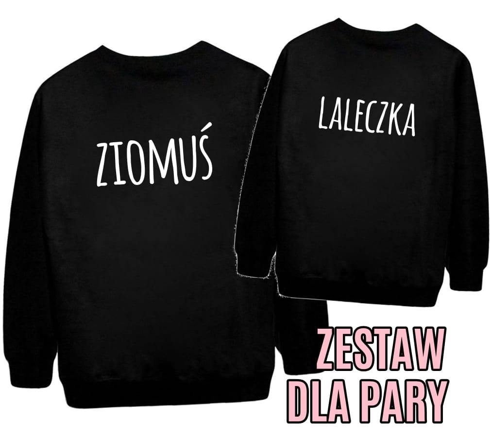 Zestaw dla pary 2 bluzy