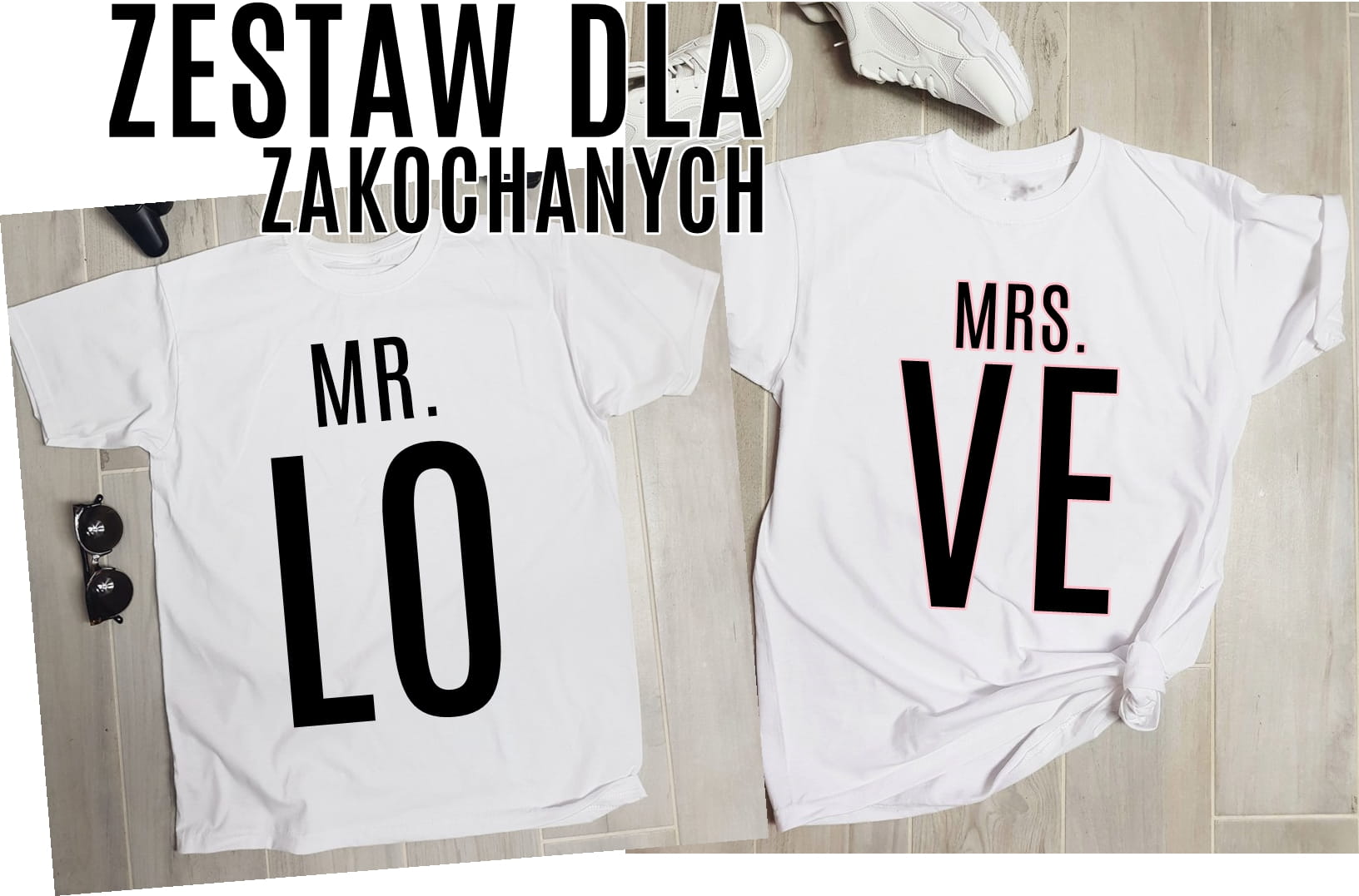 Zestaw koszulek dla pary