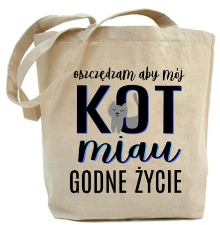Torba na zakupy eco - bawełniana eco torba
