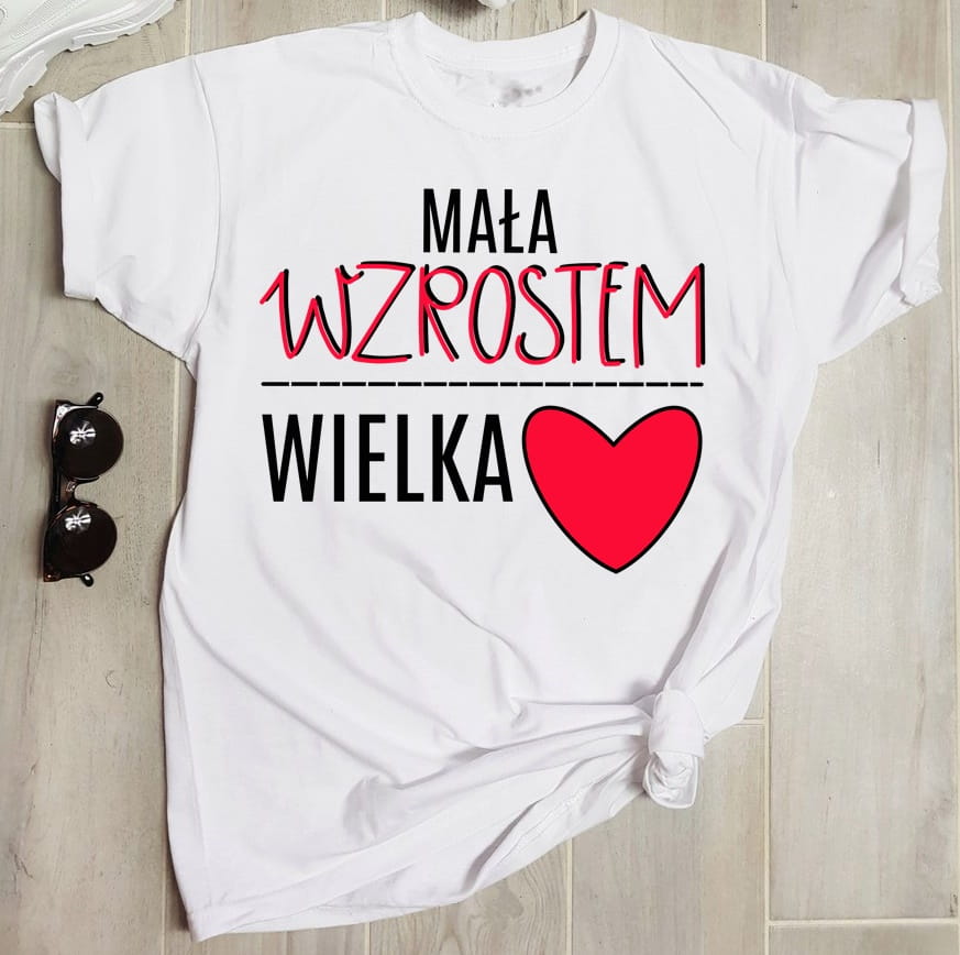 koszulka damska z nadrukiem