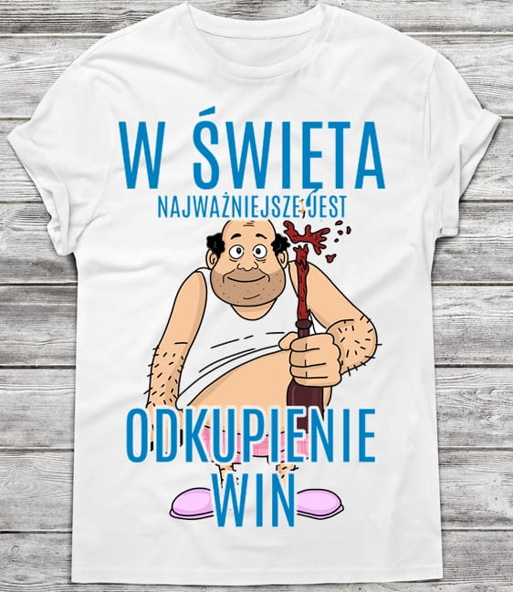 Koszulka męska na prezent