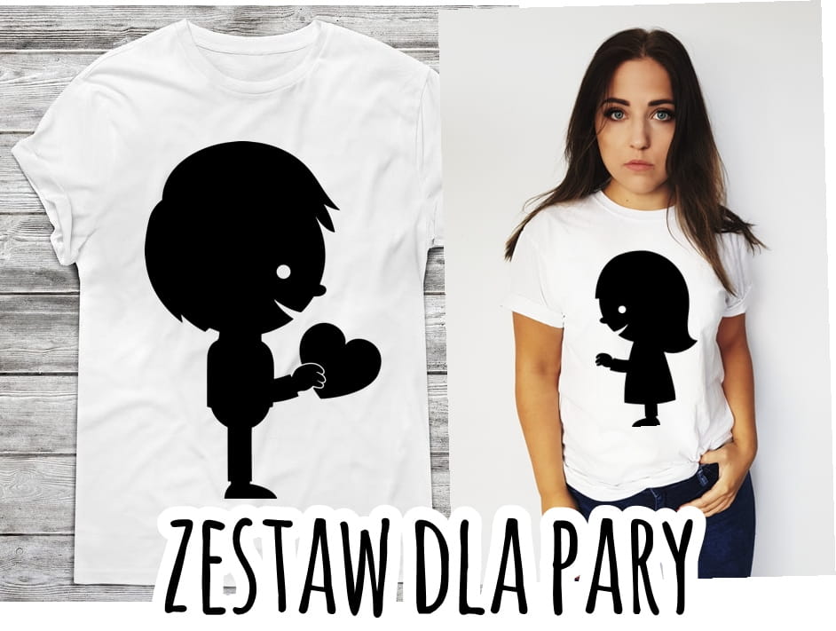 Zestaw koszulek dla pary