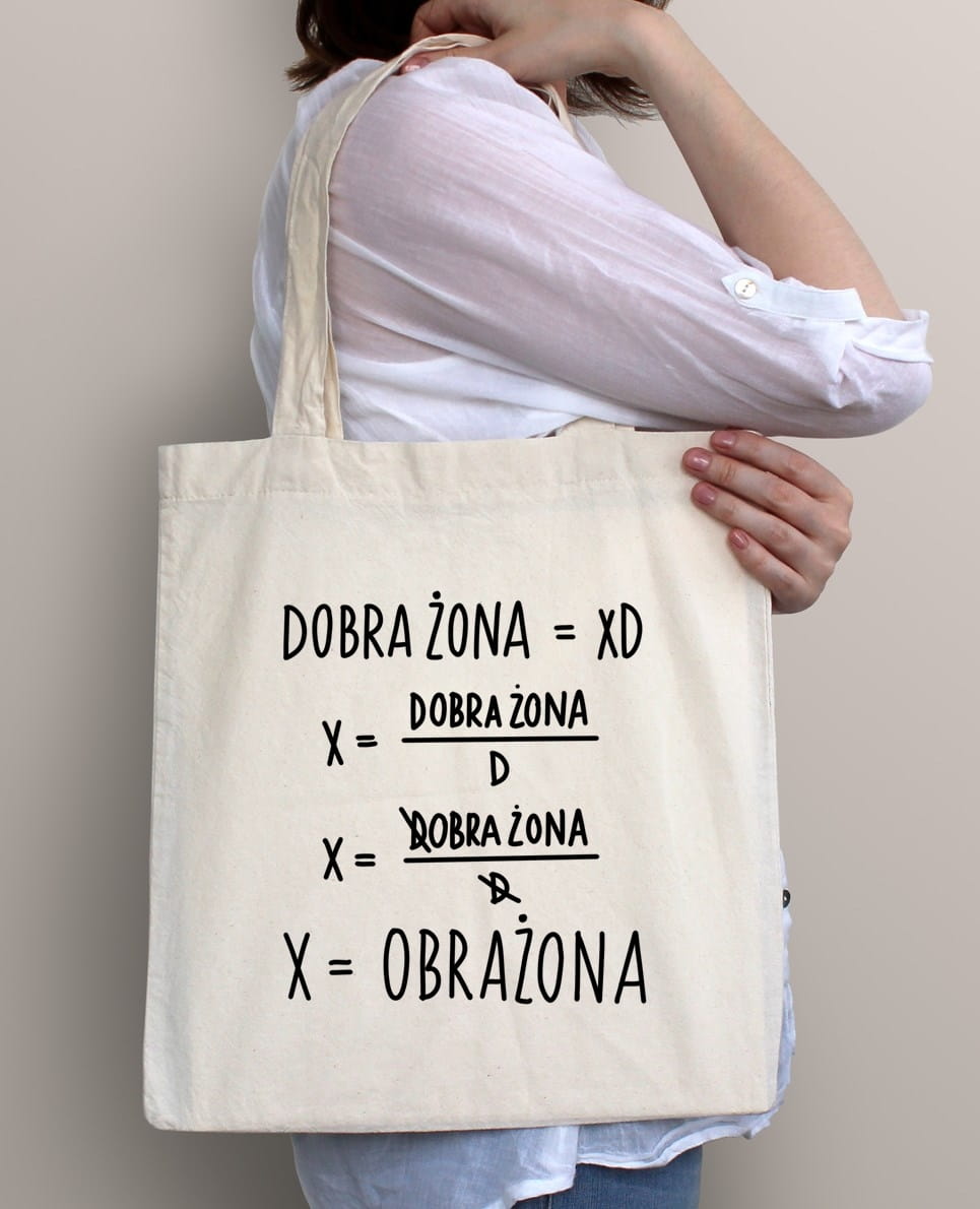 Torba na zakupy eco - bawełniana