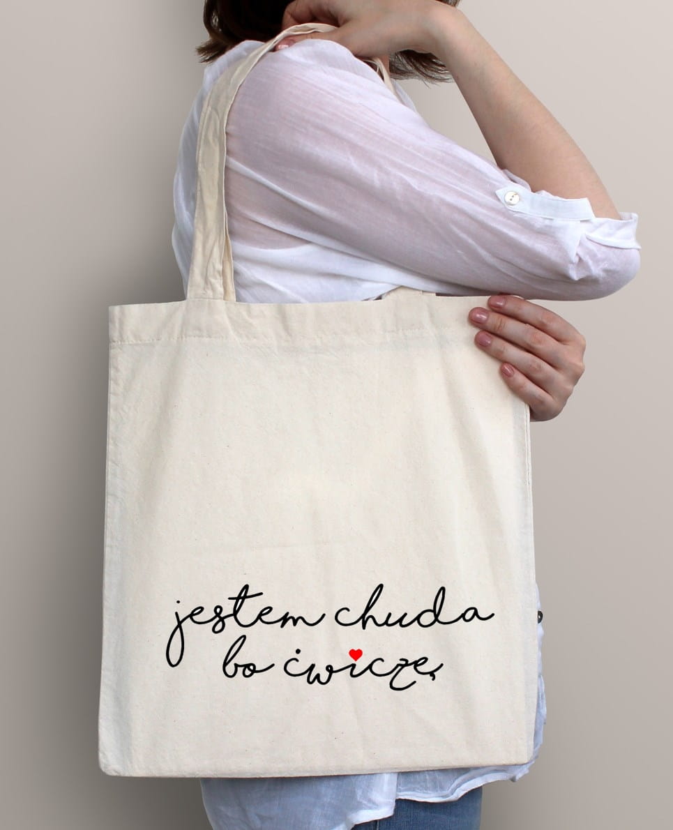 Torba na zakupy eco - bawełniana