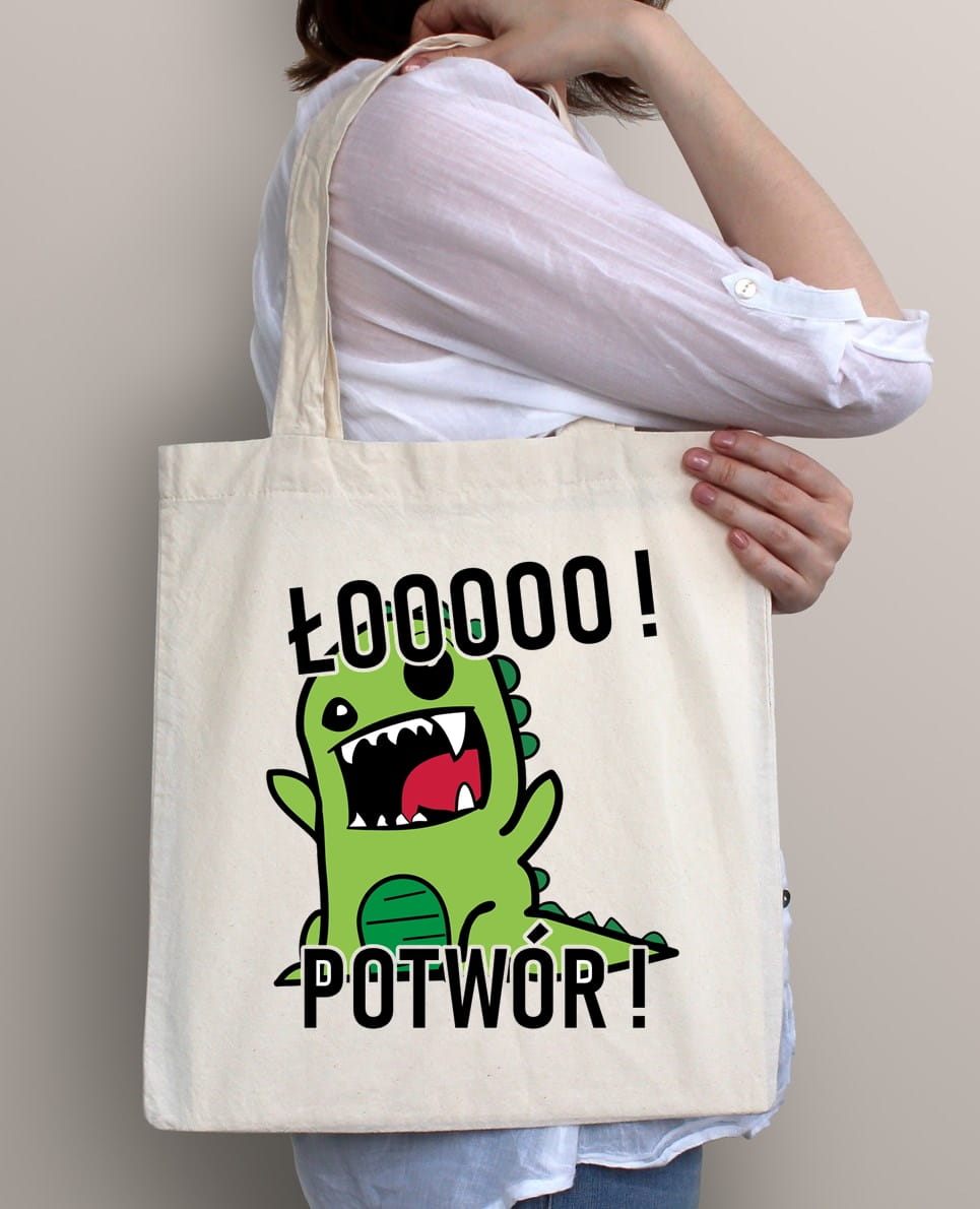 Torba na zakupy eco - bawełniana