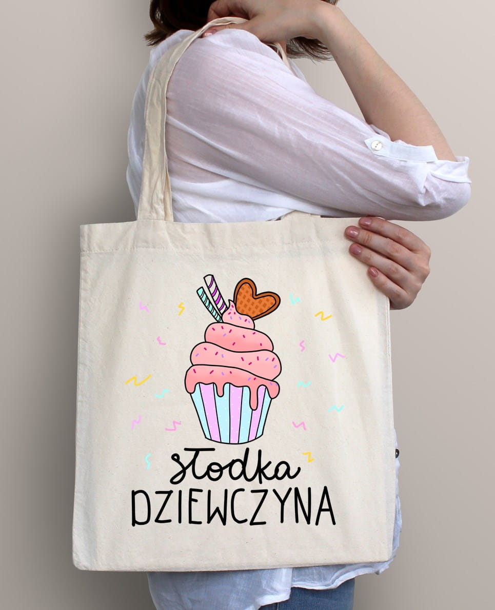 Torba na zakupy eco - bawełniana