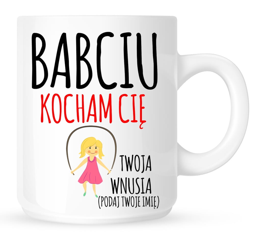 Kubek dla babci na dzień babci