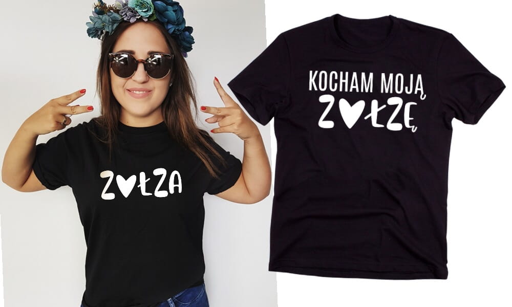 Zestaw koszulek dla pary