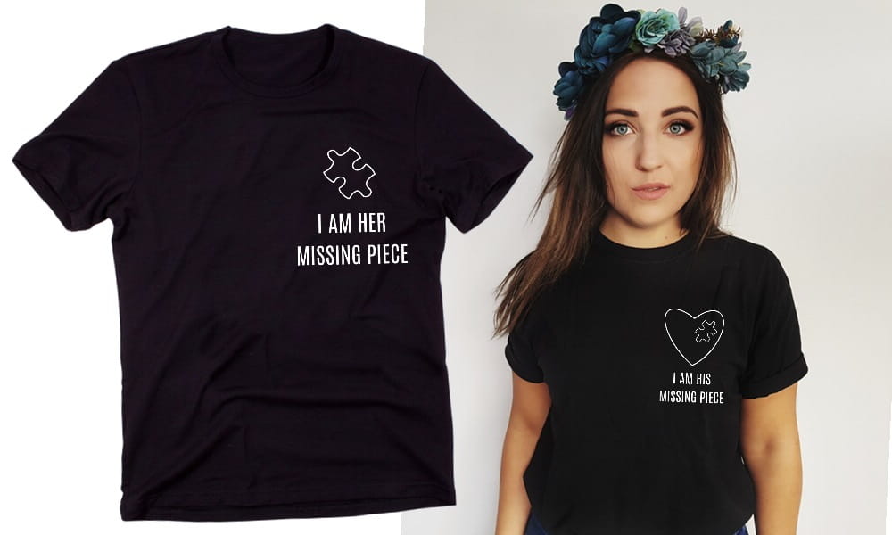 Zestaw koszulek dla pary