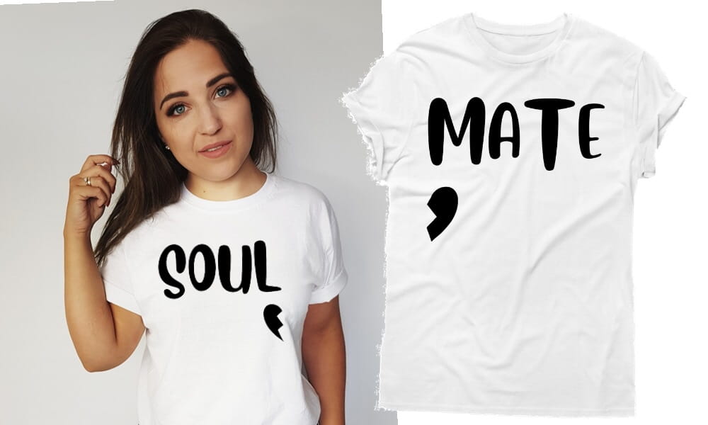 Zestaw koszulek dla pary