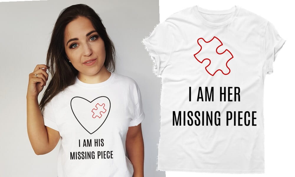 Zestaw koszulek dla pary