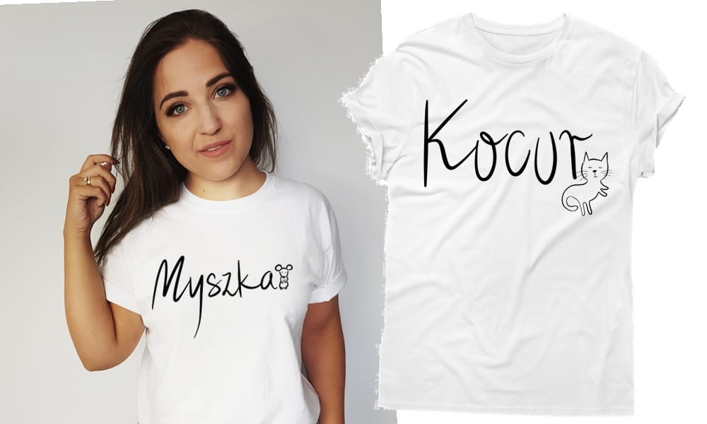 Zestaw koszulek dla pary