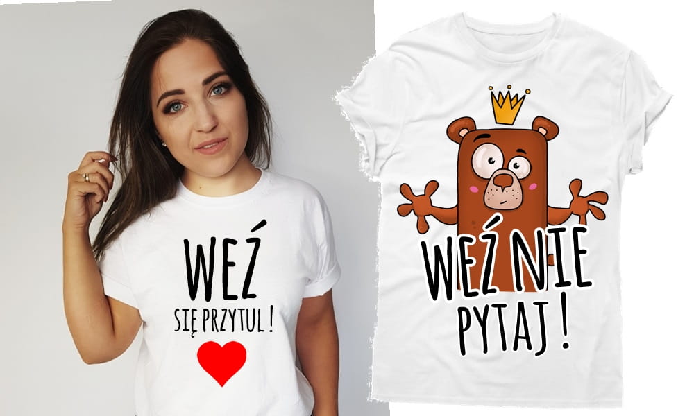 koszulki na walentynki