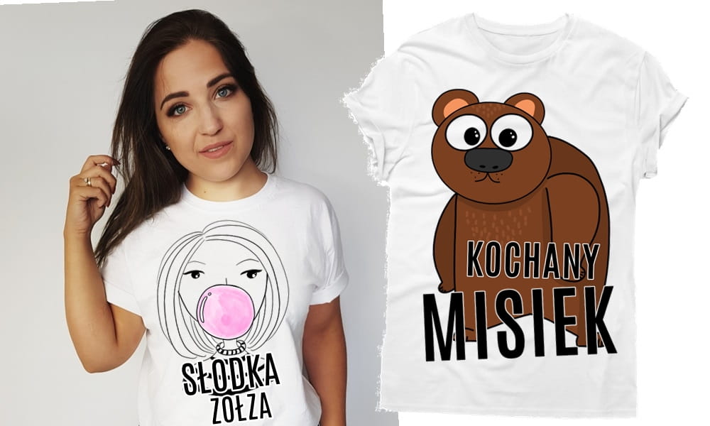 koszulki na walentynki