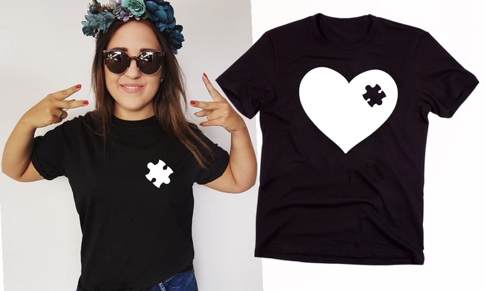 koszulki na walentynki dla pary