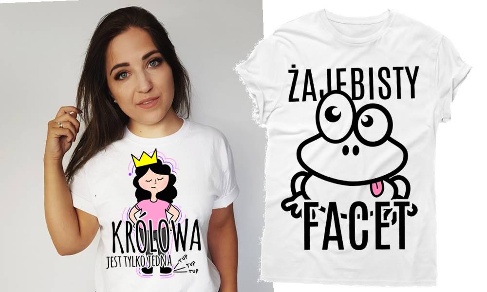 koszulki na walentynki dla pary