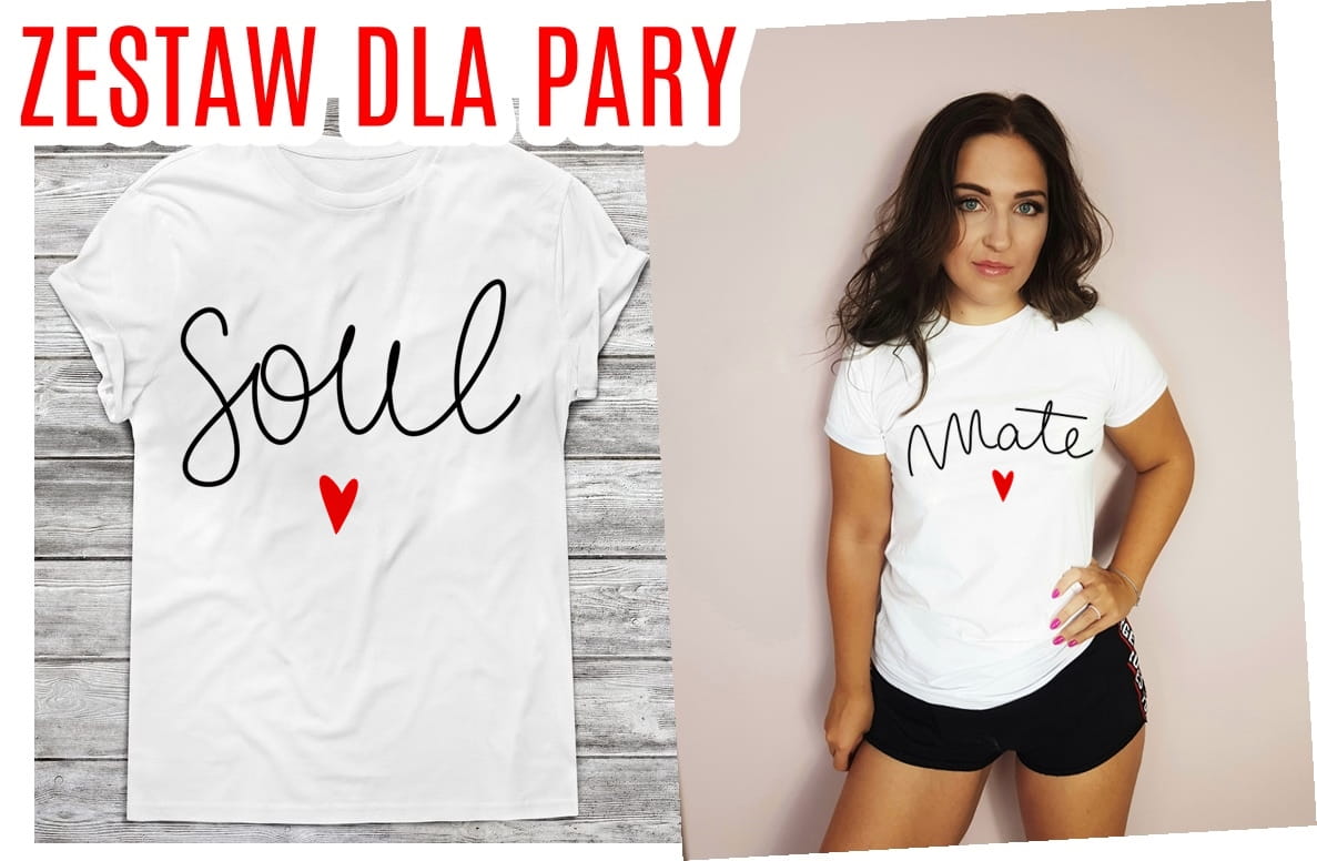 Zestaw koszulek dla pary