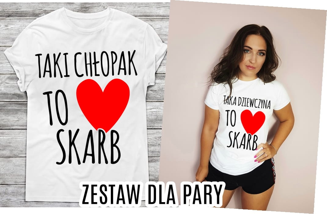 Zestaw koszulek dla pary