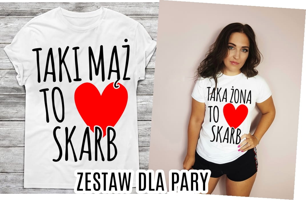 Zestaw koszulek dla pary