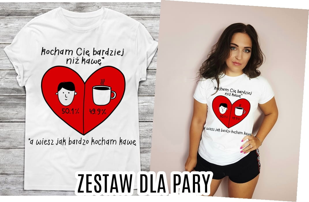 Zestaw koszulek dla pary