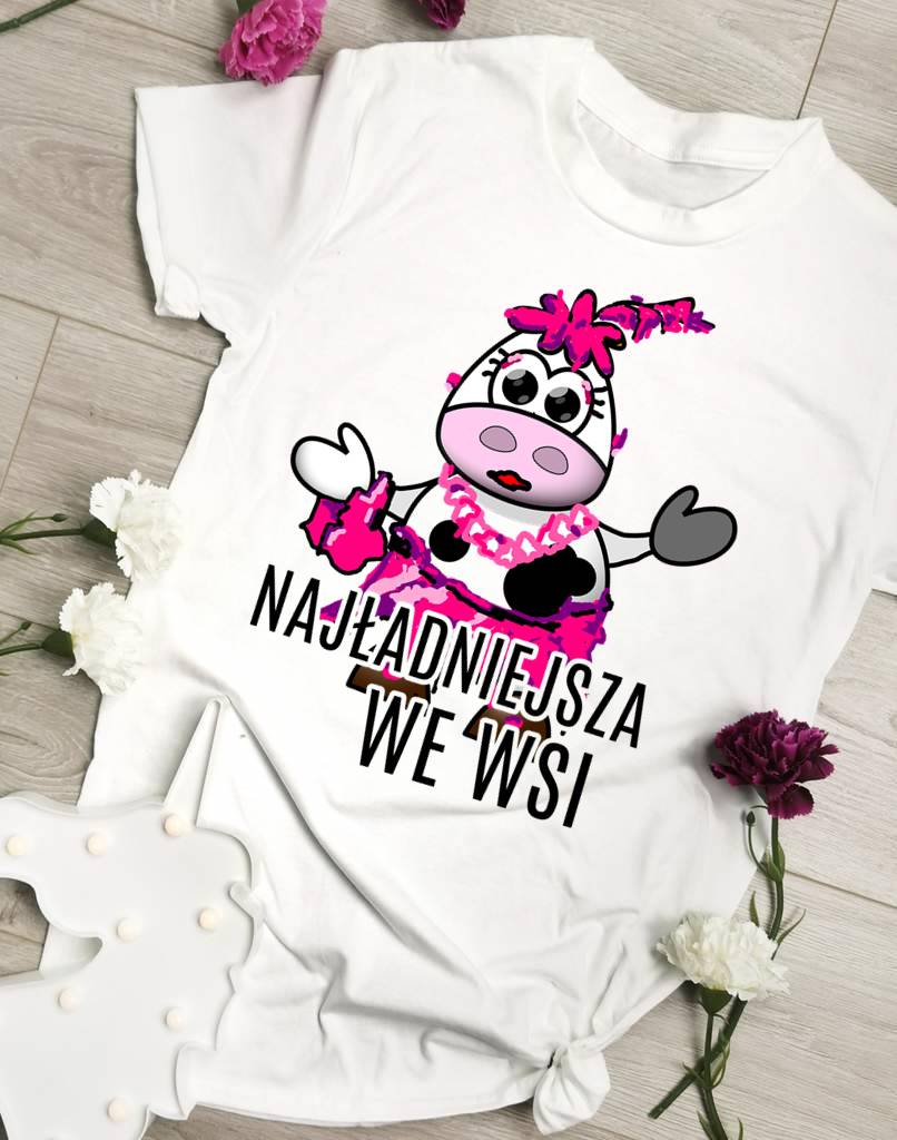 śmieszna koszulka damska na prezent