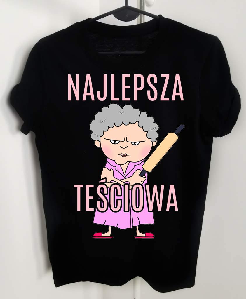 koszulka damska na prezent dla teściowej