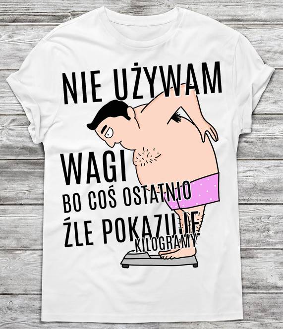 śmieszna koszulka męska na prezent