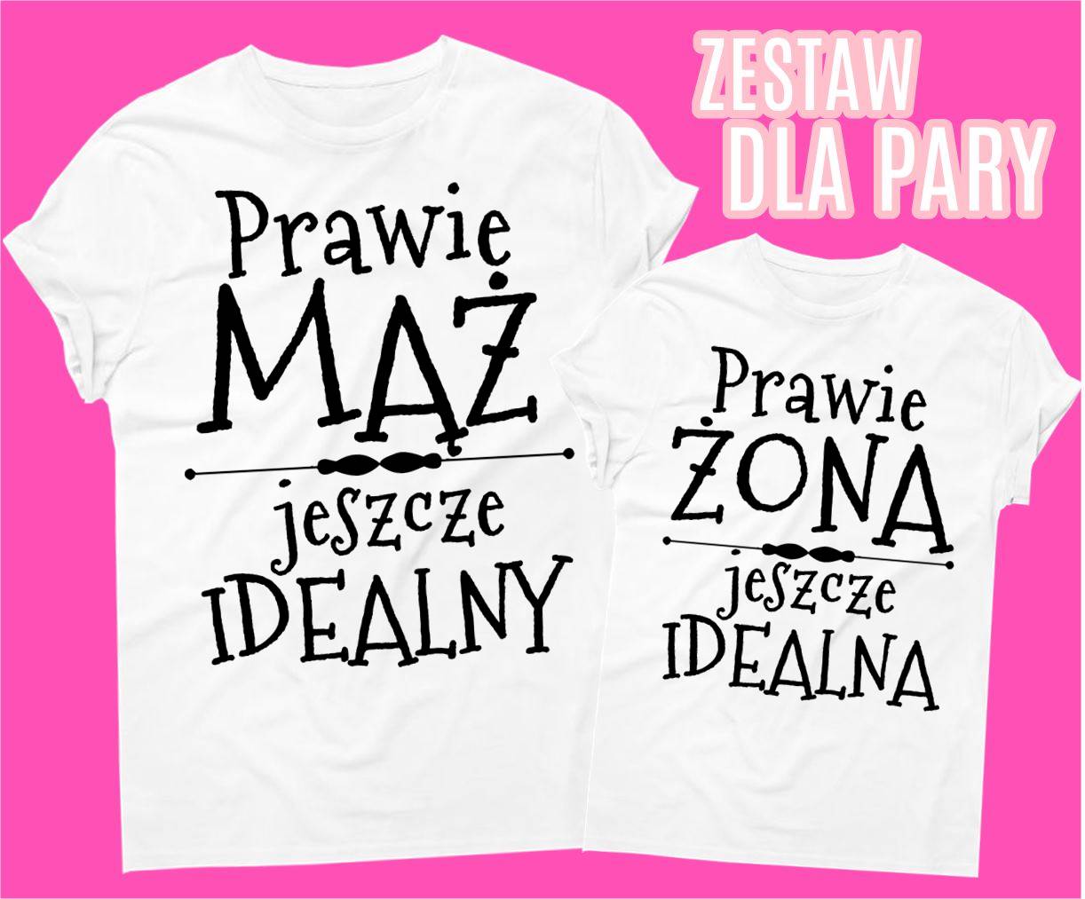 koszulki dla pary, koszulki dla zakochanych