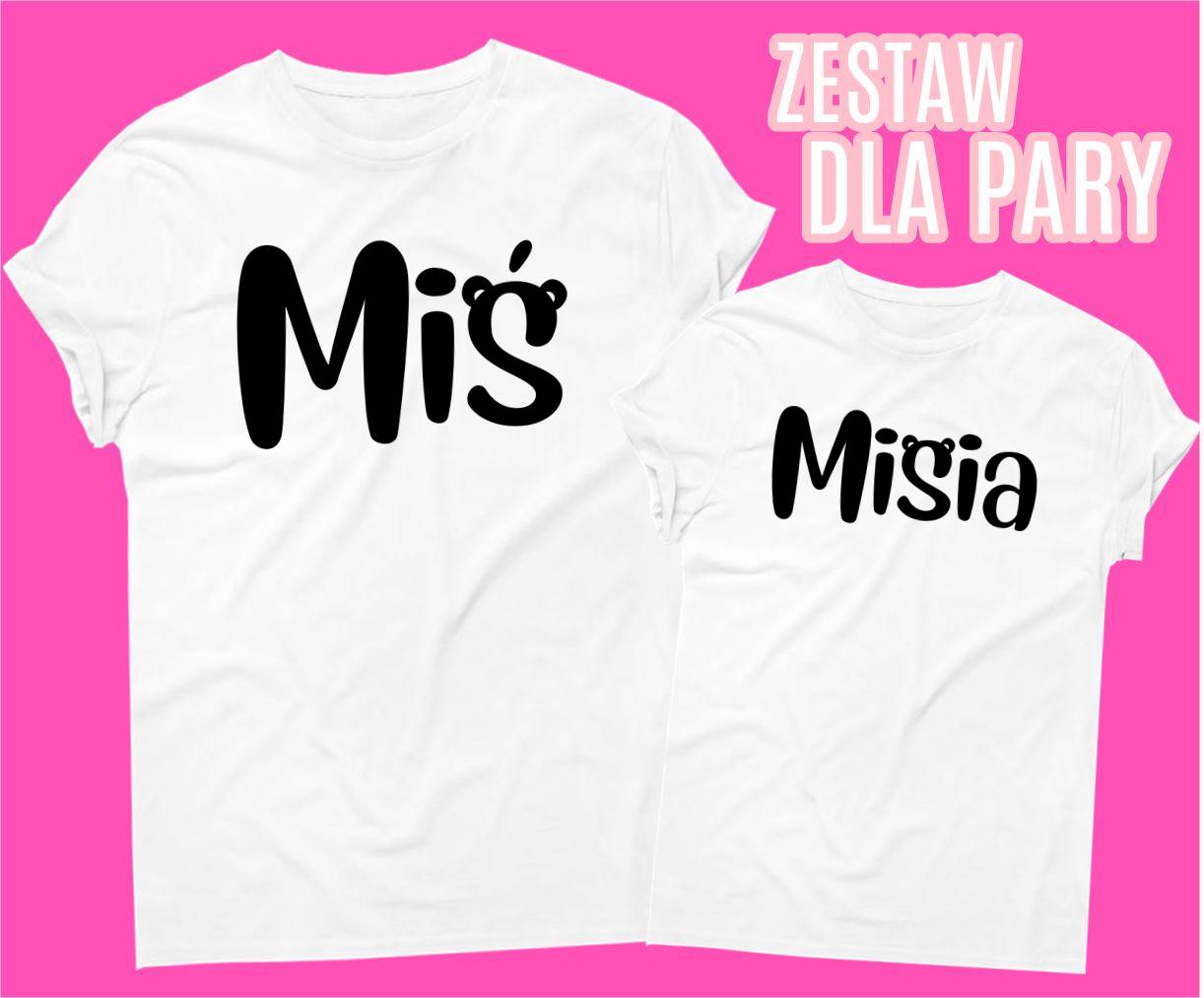 koszulki dla pary, koszulki dla zakochanych