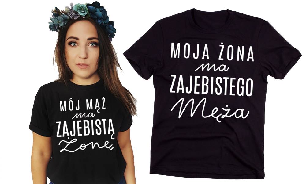 koszulki dla męża i żony