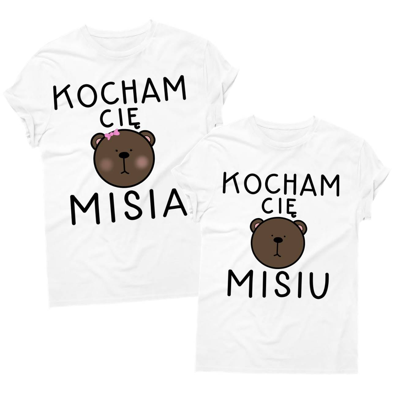 koszulki dla pary, koszulki na walentynki