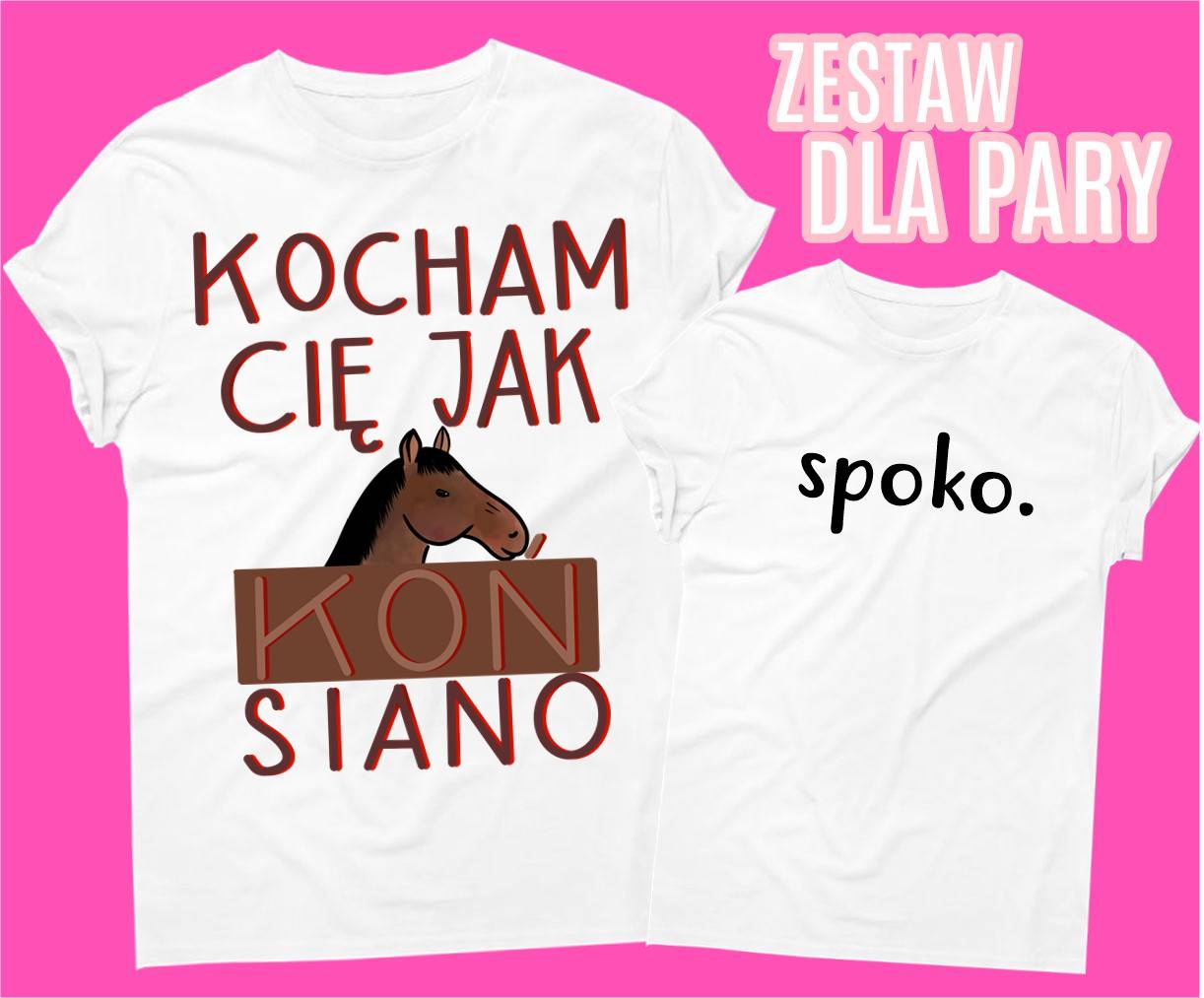 koszulki dla pary, koszulki dla zakochanych