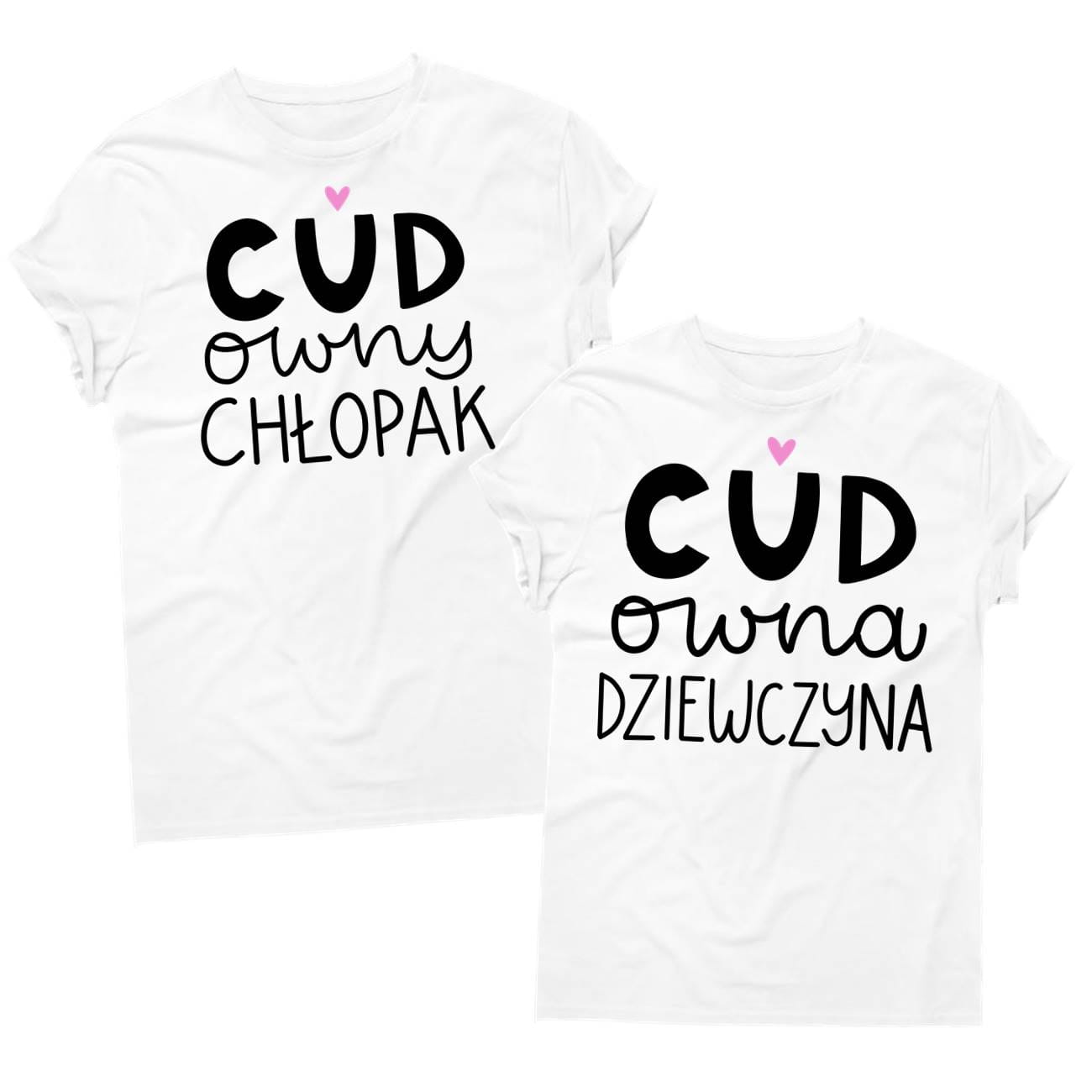 koszulki dla par na walentynki