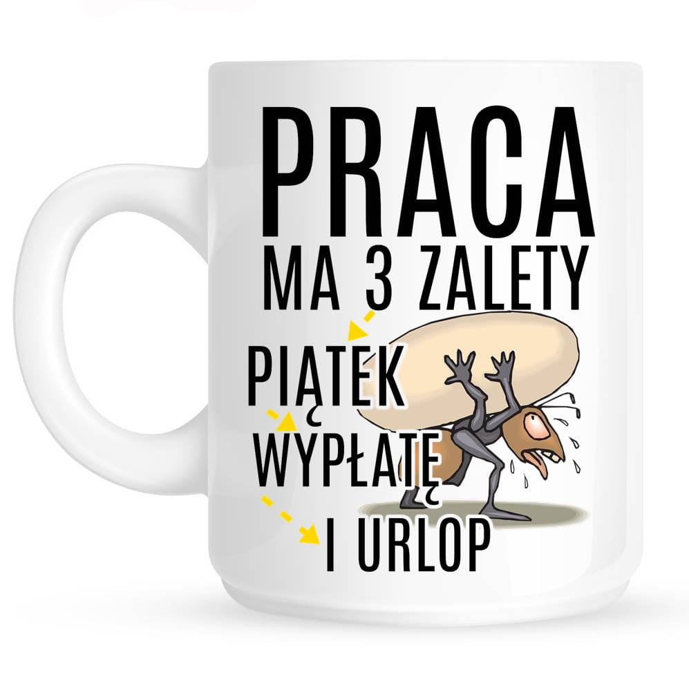 śmieszny kubek na prezent dla kolegi z pracy