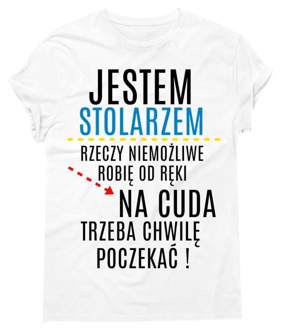 koszulka dla stolarza