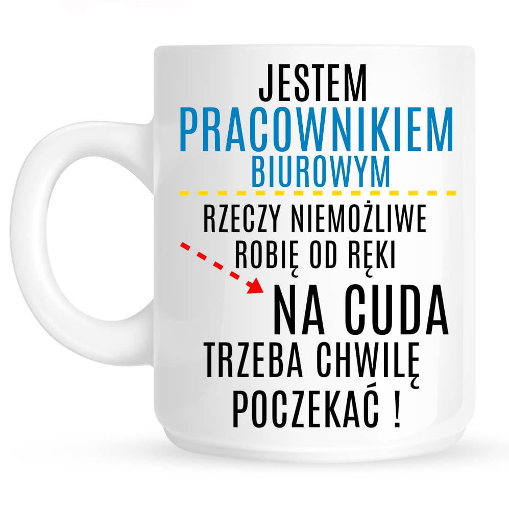 kubek dla pracownika biurowego