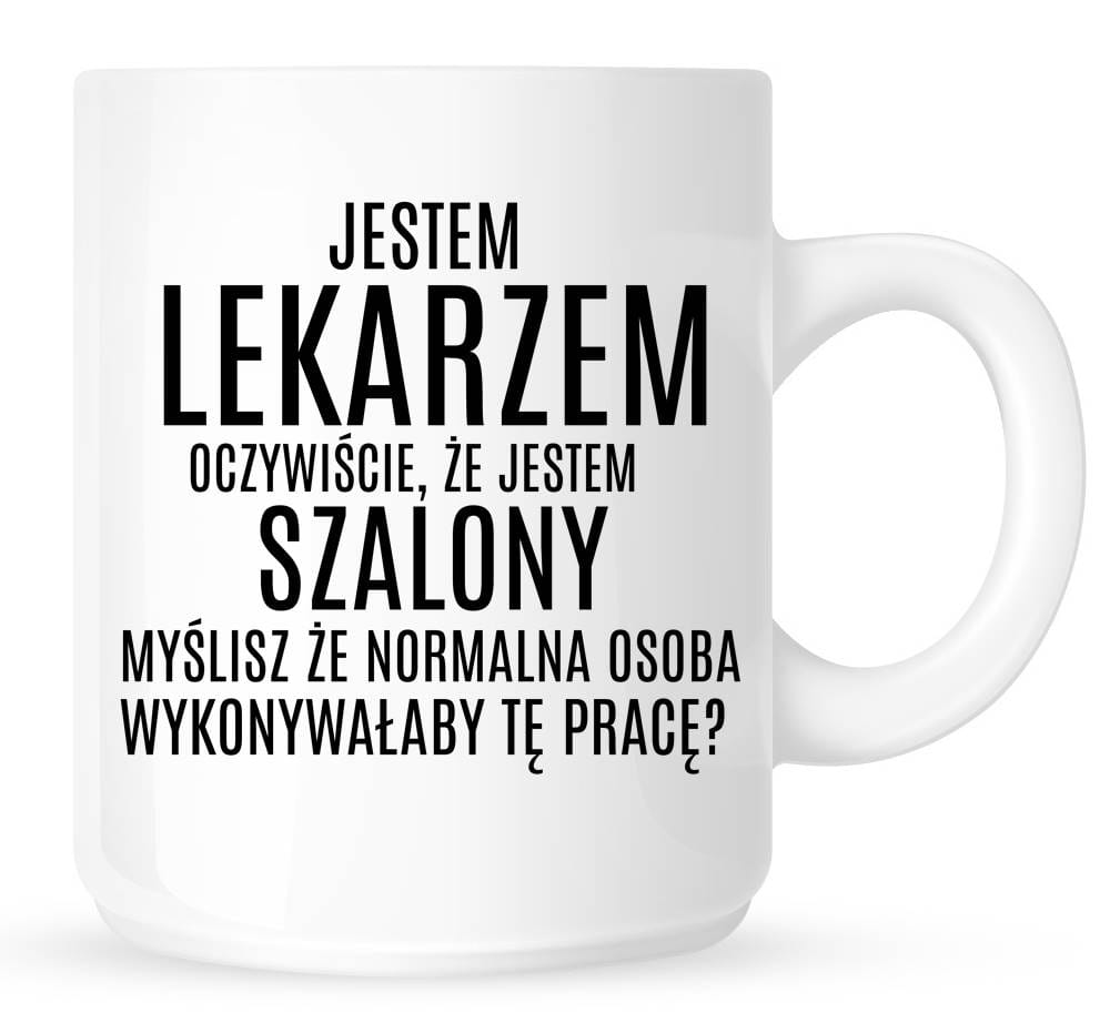Kubek NA PREZENT dla lekarza