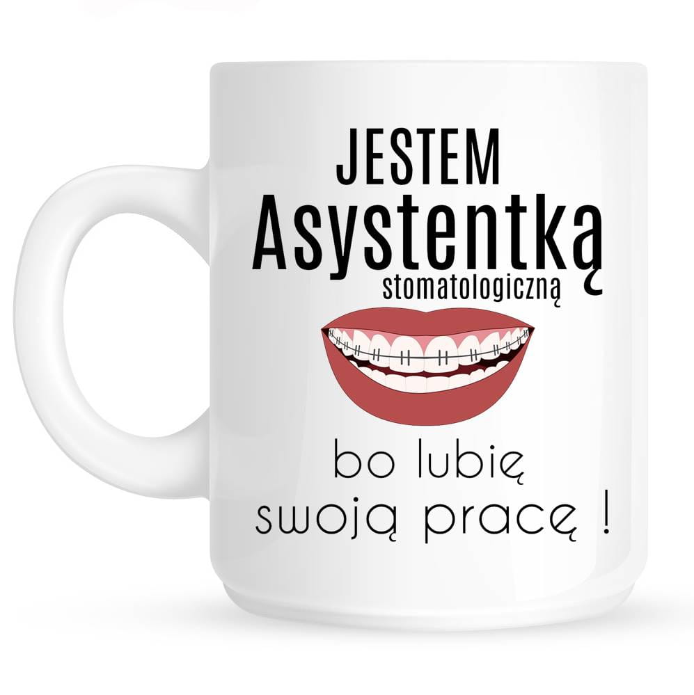 kubek dla asystentki stomatologicznej