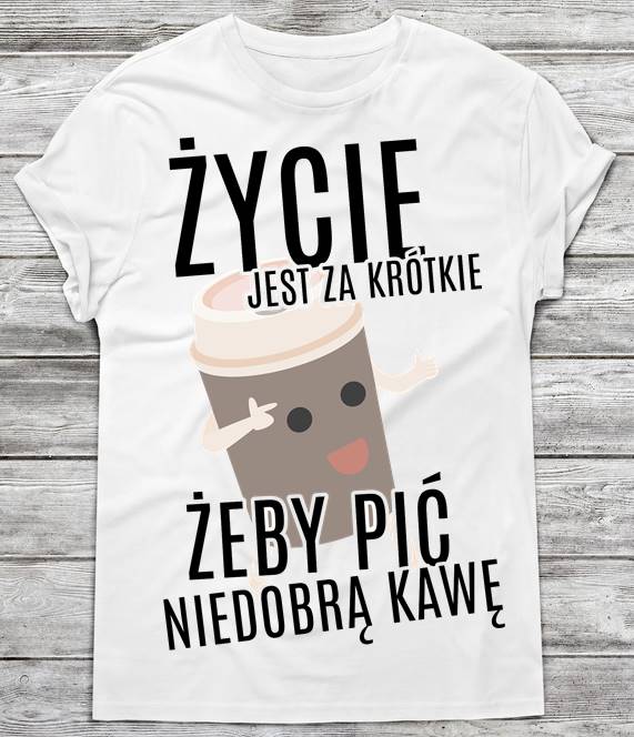 koszulka dla kawosza
