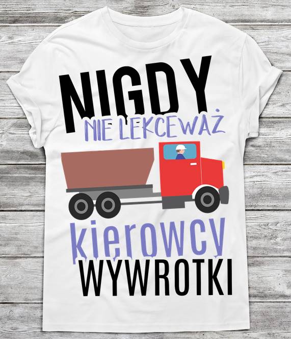 koszulka dla kierowcy WYWROTKI