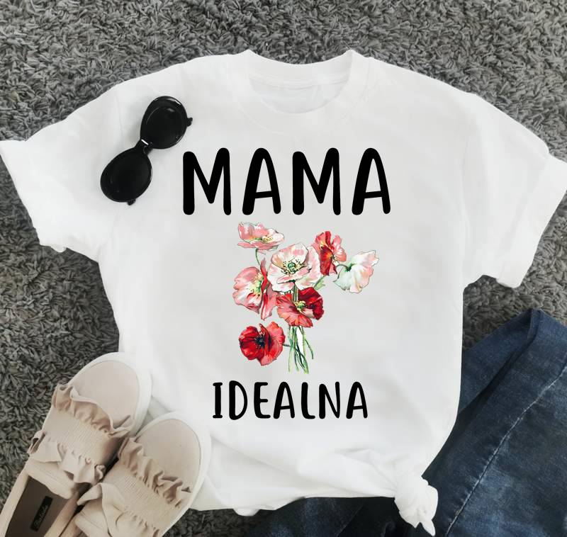 koszulka mama idealna