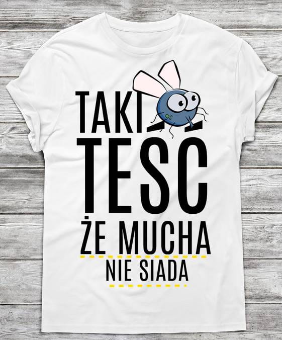 koszulka dla teścia